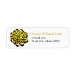 Gift Bow Christmas Card  Sticker labels