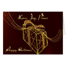 Gift box lighting cards