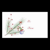 Gift Cards Christmas business cards
