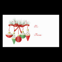 Gift Cards Christmas Retro business cards