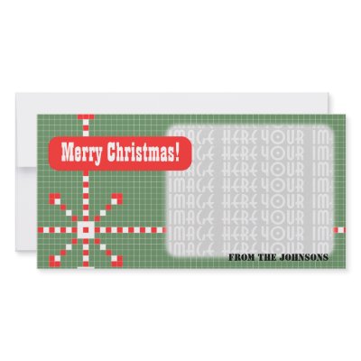 Gift design photo card template by morning6