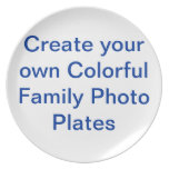Gift Idea- Personalized 10" Family Photo Plates