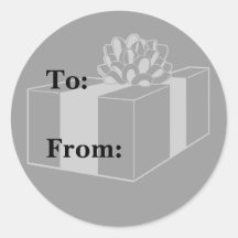 Gift Label Sticker
