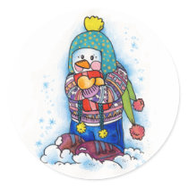Gift Snowman