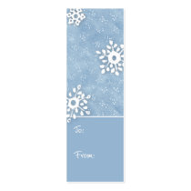 Gift tag business card
