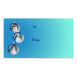 GIFT TAG SNOWMAN by SHARON SHARPE Business Card