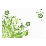 Gift Tag - Wild Flowers Business Card Templates