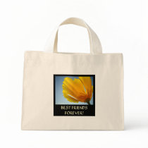 GIFTS BEST FRIENDS FOREVER Tote Bag Poppies