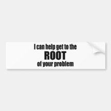 Gifts For Endodontists Bumper Sticker