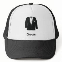 GIFTS FOR GROOM'S OR BLACK TIE EVENTS MESH HATS