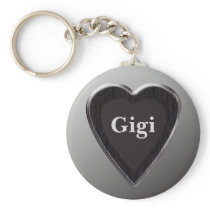 Gigi Heart Keychain