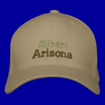Gilbert, Arizona Cap embroidered hats