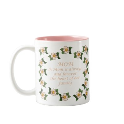 Gilded Flower Mom, Gilded Flower Mom Coffee Mug by dlcarpenter