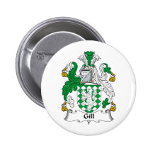 Gill Family Crest Pin