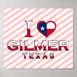 Gilmer, Texas Poster
