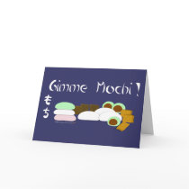 Gimme Mochi Greeting Card Template