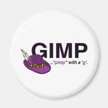 Gimp Pimp Magnet