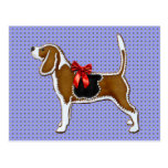 Ginger Bread Beagle Christmas Cookie Post Cards