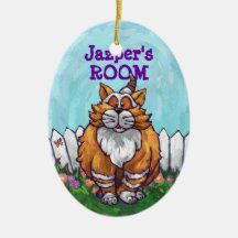 Ginger Cat Personal Room Decoration Ornaments