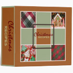 Ginger Christmas Recipes Binder