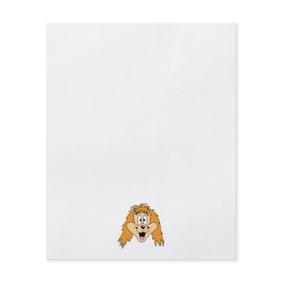 Ginger Dog. Cartoon. Custom Flyer by Animal_Art_By_Ali