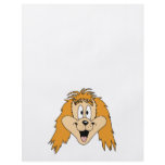 Ginger Dog. Cartoon. Personalized Flyer