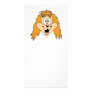 Ginger Dog. Cartoon. Personalized Photo Card