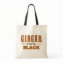 Ginger is the New Black Tote Bag