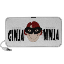 Ginger Ninja iPod Speakers