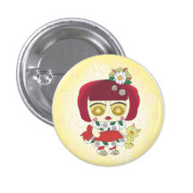 Ginger Pinback Buttons