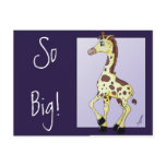 Ginger the Giraffe Post Card