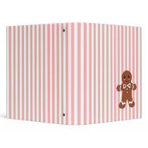 Gingerbread Boy Binder