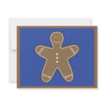 gingerbread cookie personalized invitations