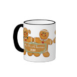 Gingerbread Couple First Christmas Mugs
