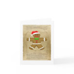 Gingerbread DaVinci note card