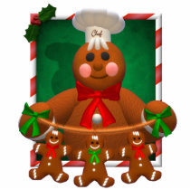 Gingerbread Family: Funny Baker
