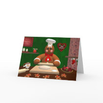 Gingerbread Family: Little Baker