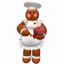 Gingerbread Family: Little Bakery Girl