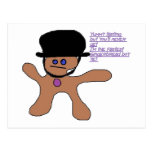 Gingerbread fast Postcard