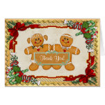 Gingerbread Fun Holiday Thank You Cards