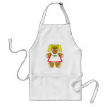 Gingerbread Girl - Adult or Kids Apron