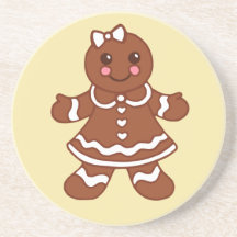 Gingerbread Girl Coaster