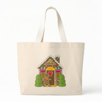 Gingerbread House and Man Bag