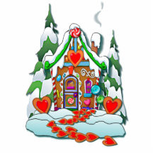GINGERBREAD HOUSE by SHARON SHARPE Photo Cut Outs