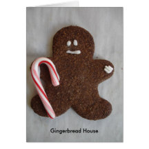 Gingerbread House Card