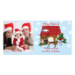 Gingerbread House Chirstmas Family Photo Card