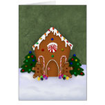 Gingerbread House Christmas Card