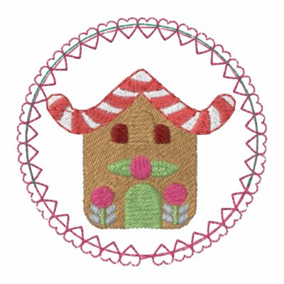 Gingerbread House by Embroidery4U