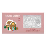 Gingerbread House Holiday Photocards Picture Card