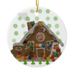 Gingerbread House Christmas Ornaments